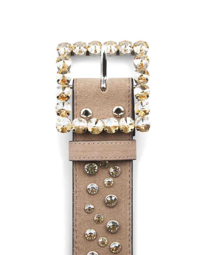 CEINTURE EN CUIR CLOUTÉ