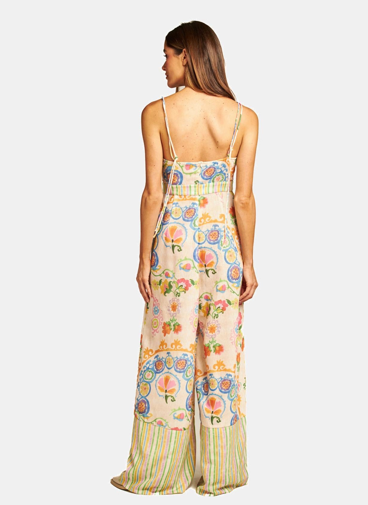 LONG PRINTED JUMPSUIT