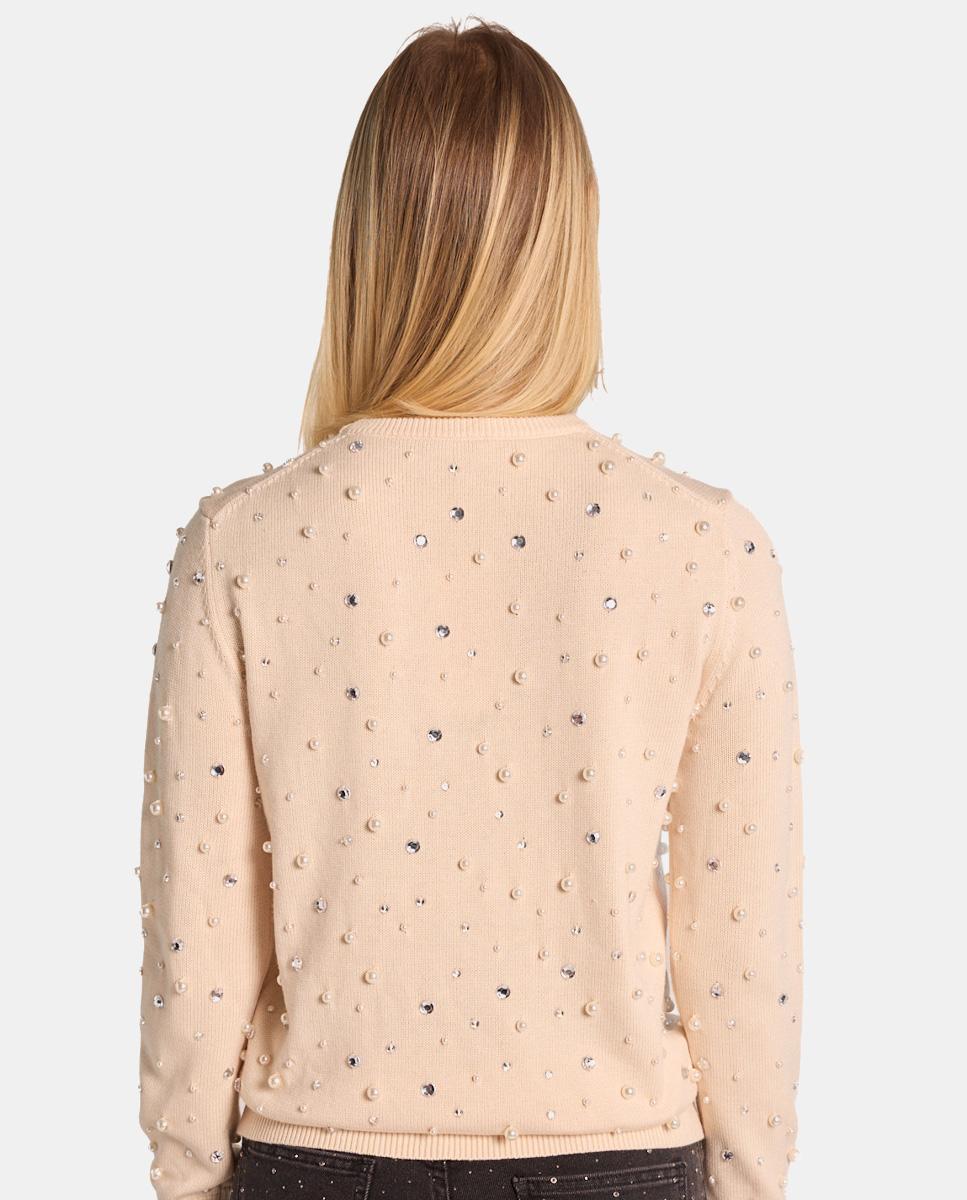 PULL AVEC PERLES