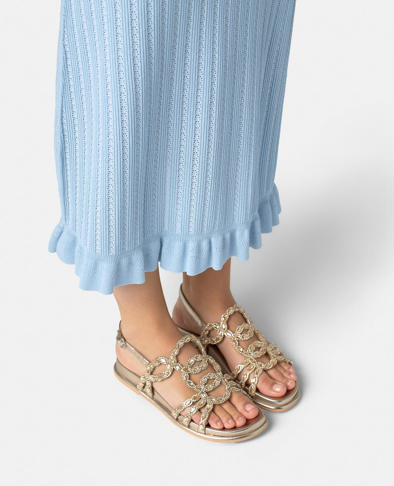 SANDALIA PLANA TRANSFER