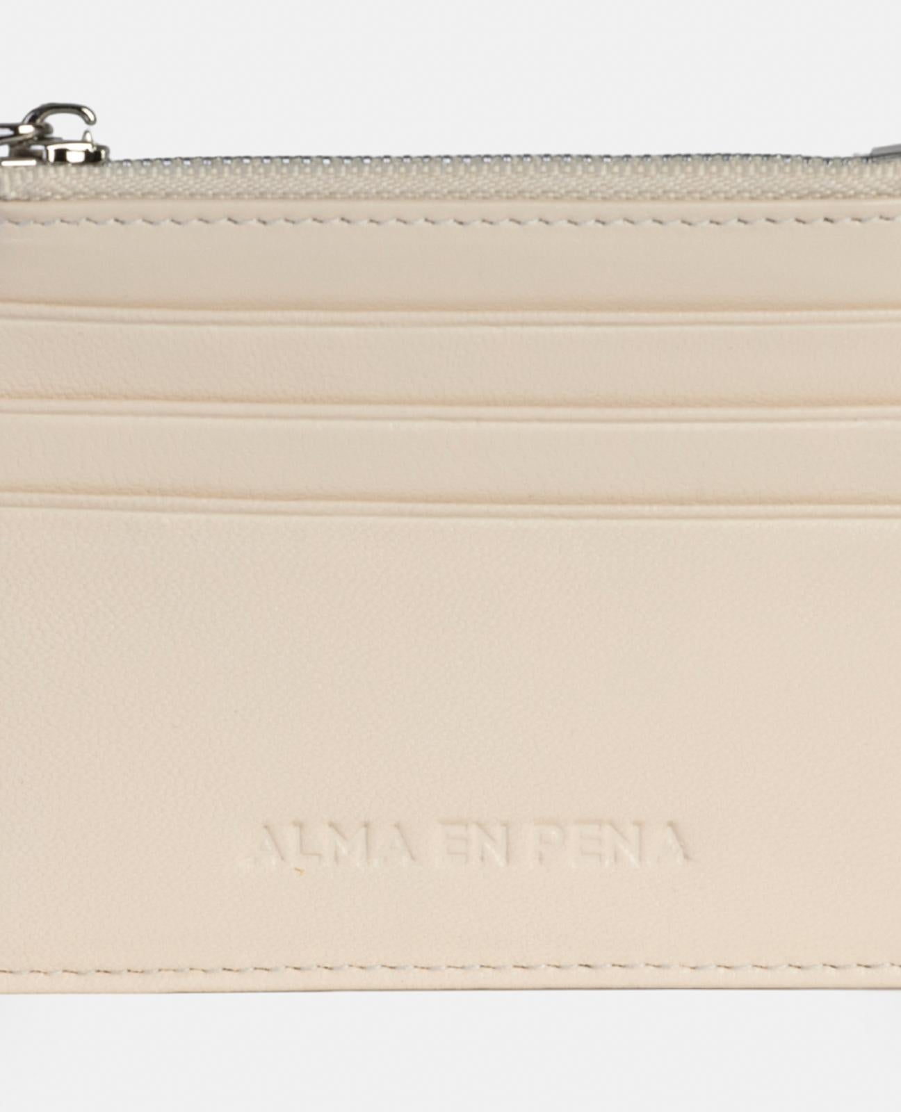 CARTERA TARJETERO CREMALLERA