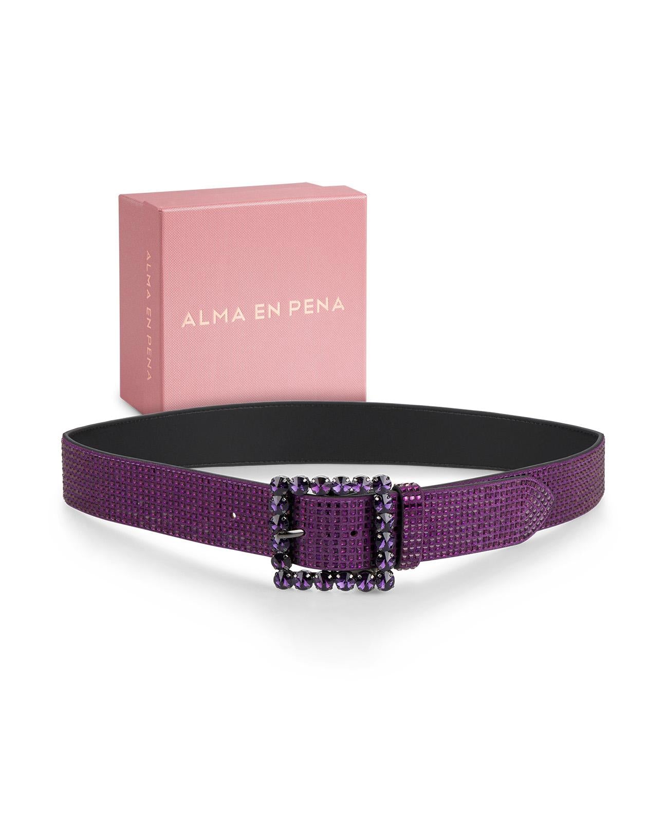 GÜRTEL MIT STRASSSTEINEN BESETZT