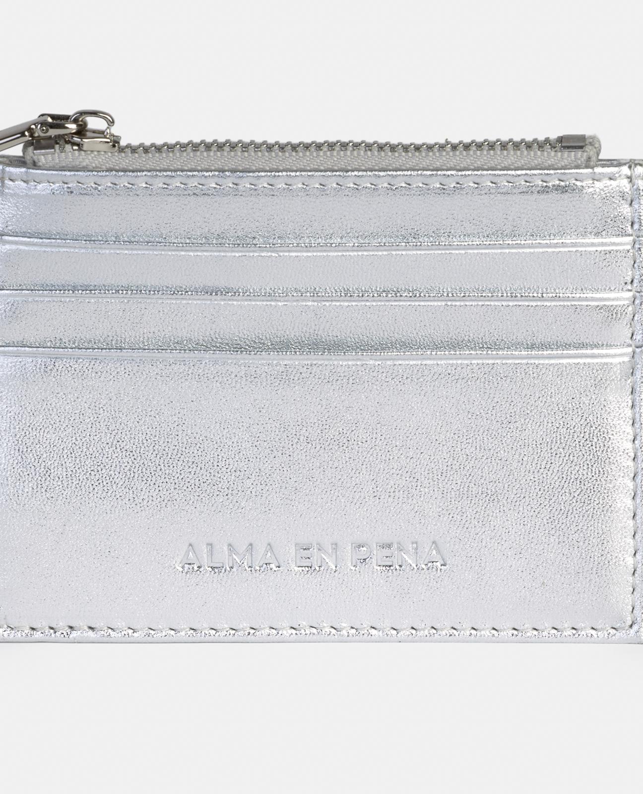CARTERA TARJETERO CREMALLERA