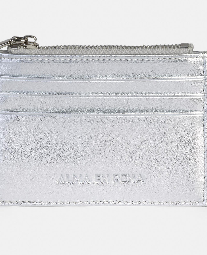 CARTERA TARJETERO CREMALLERA
