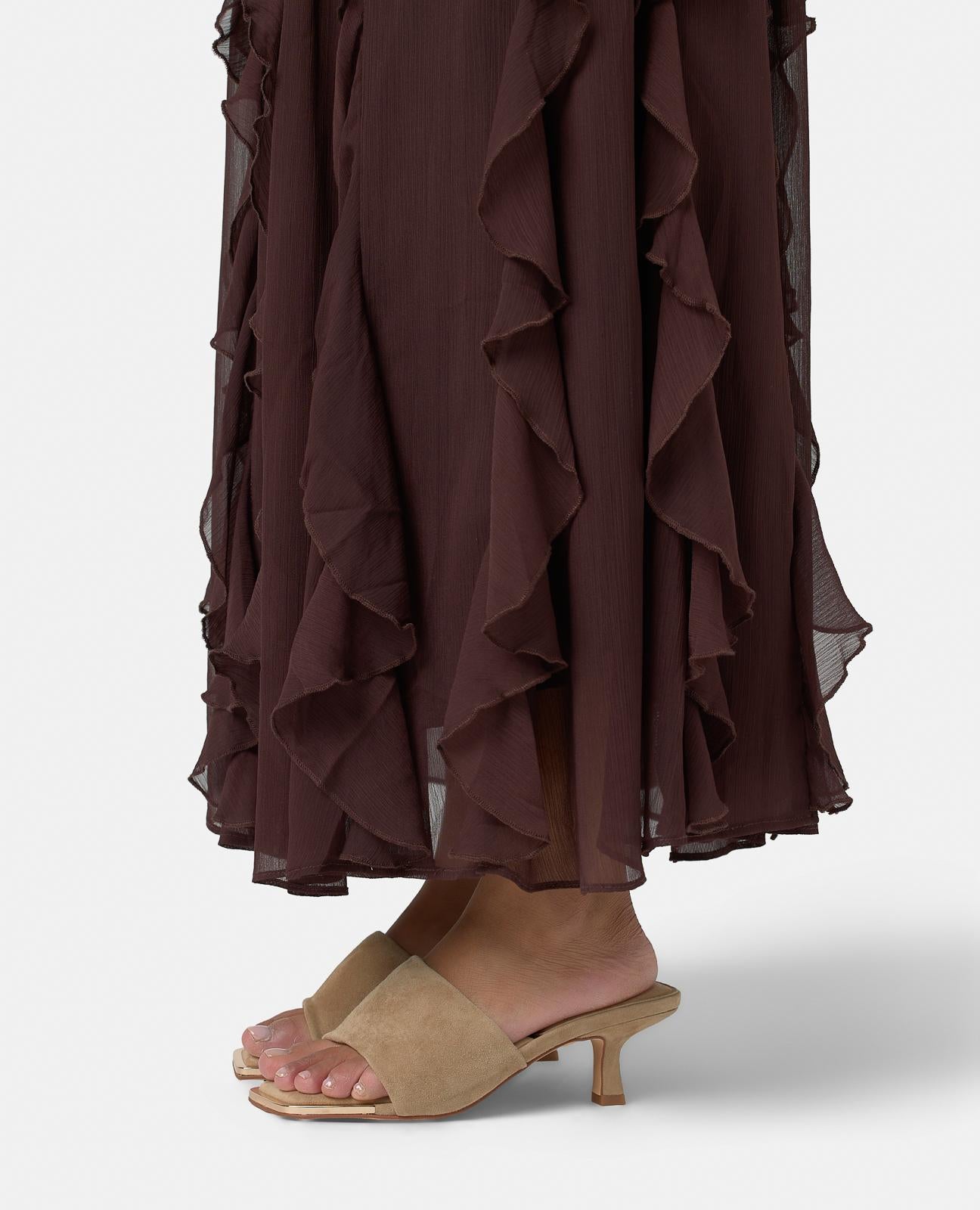 SANDALIA TACON MEDIO TIRA ANCHA