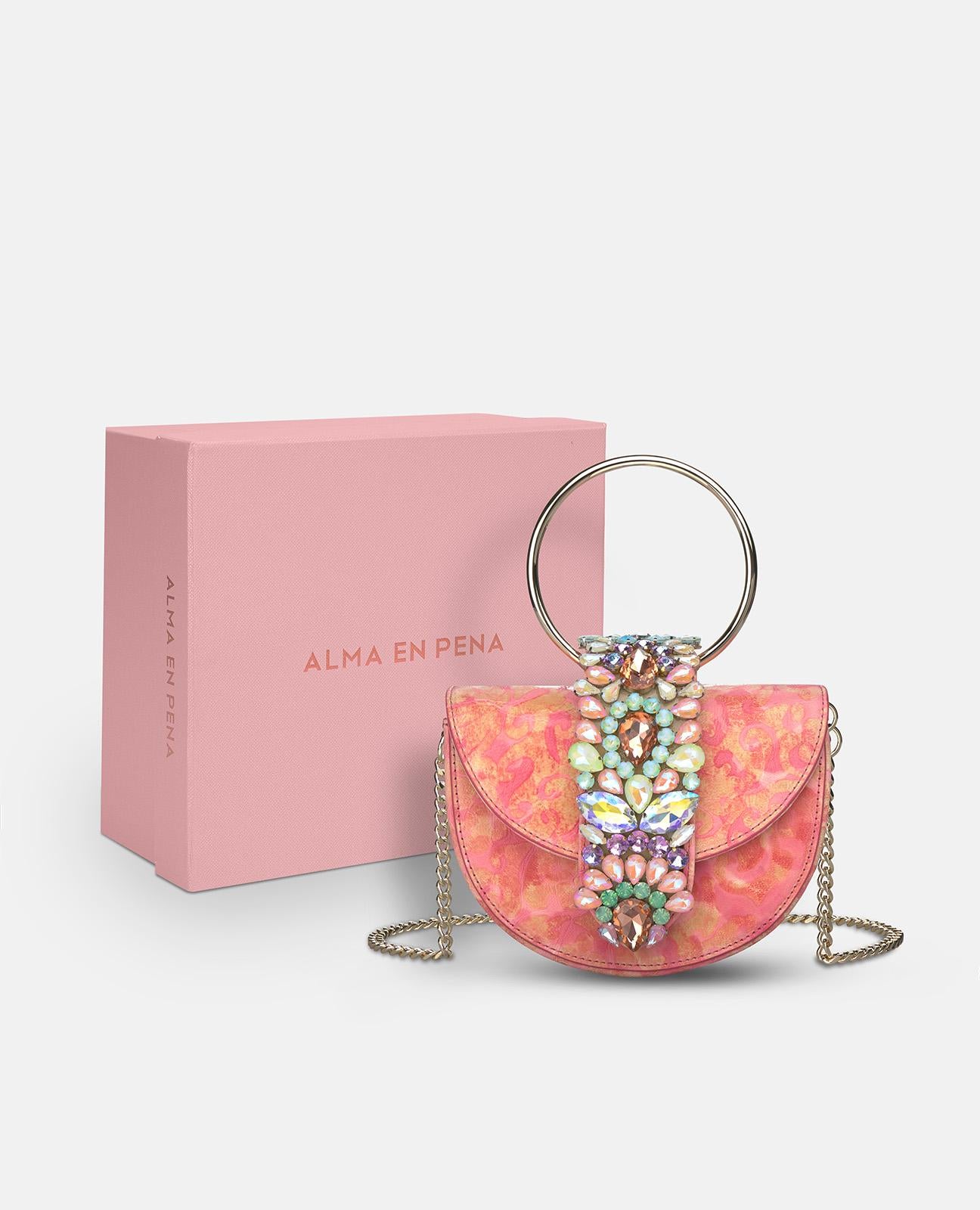 BOLSO MEDIA LUNA JOYA