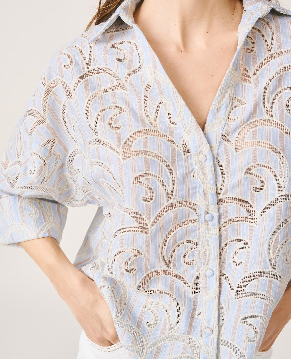 CAMICIA A RIGHE