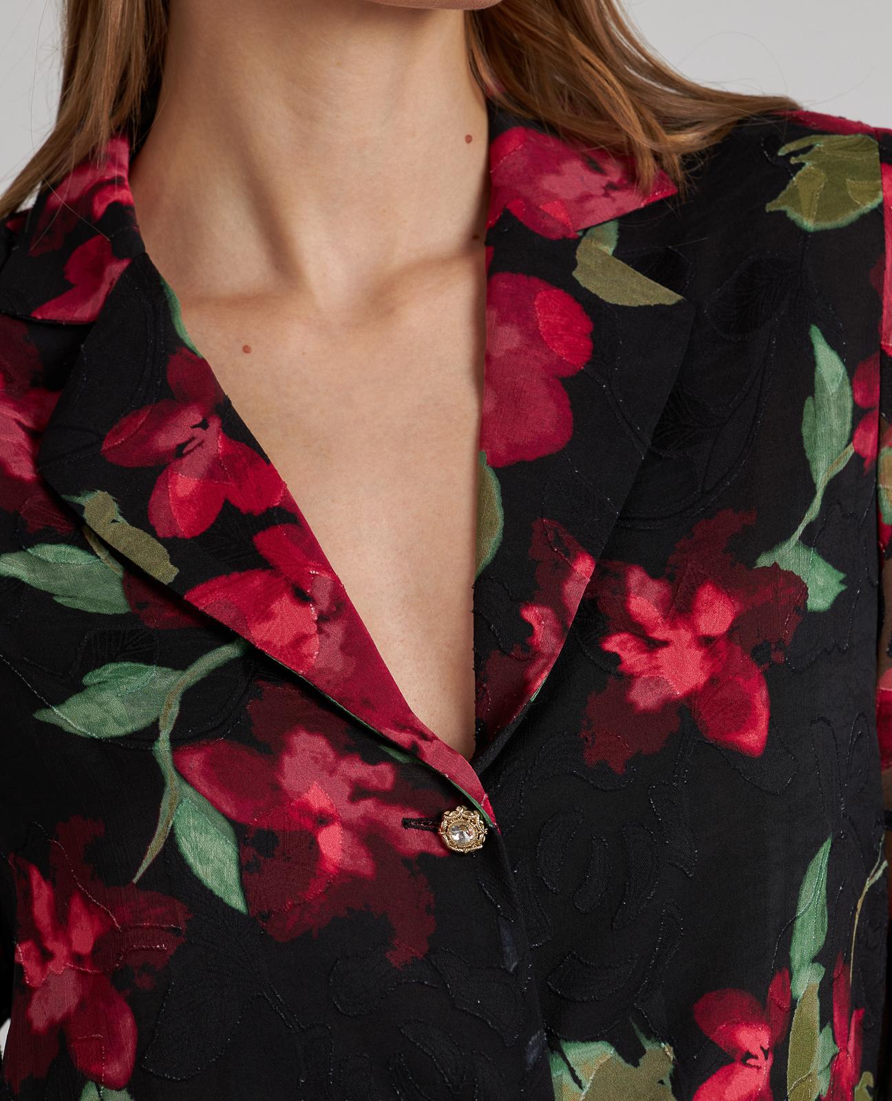 CAMISA MANGA SEMITRANSPARENTE