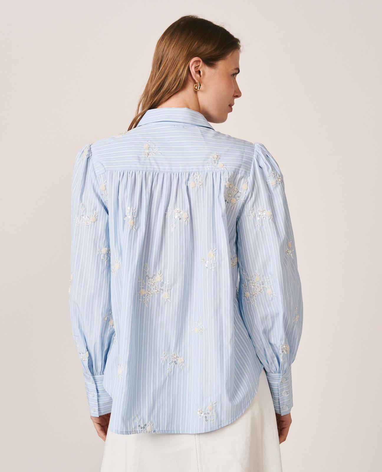 CAMISA POPELÍN RAYAS