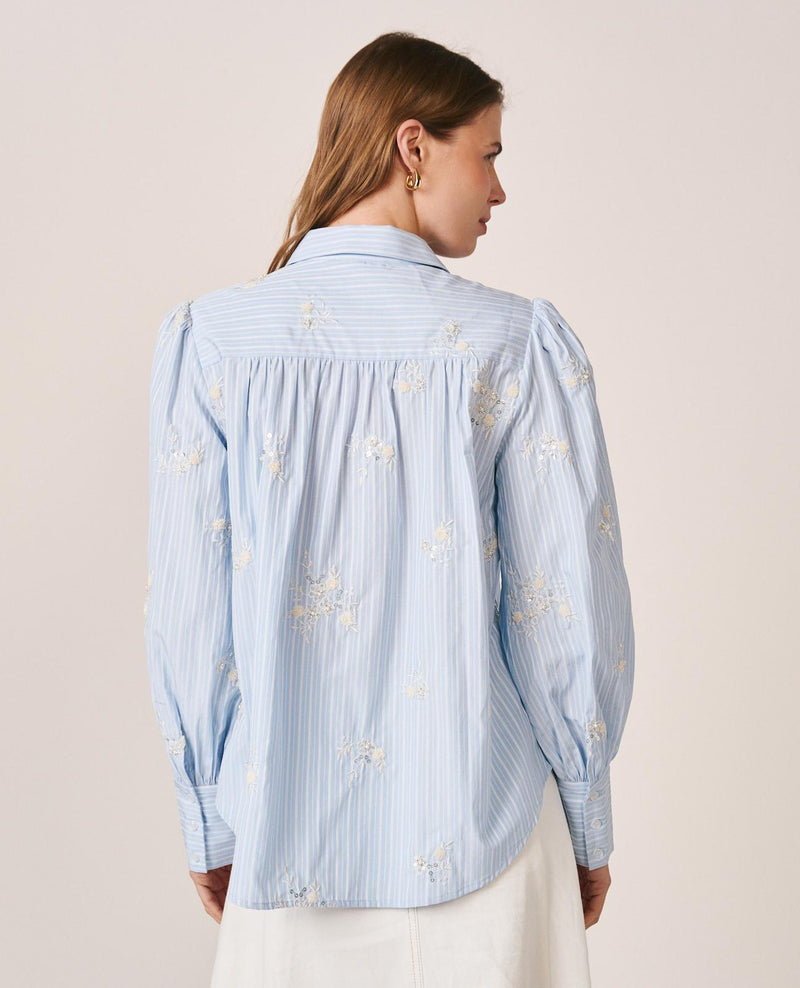 CAMISA POPELÍN RAYAS