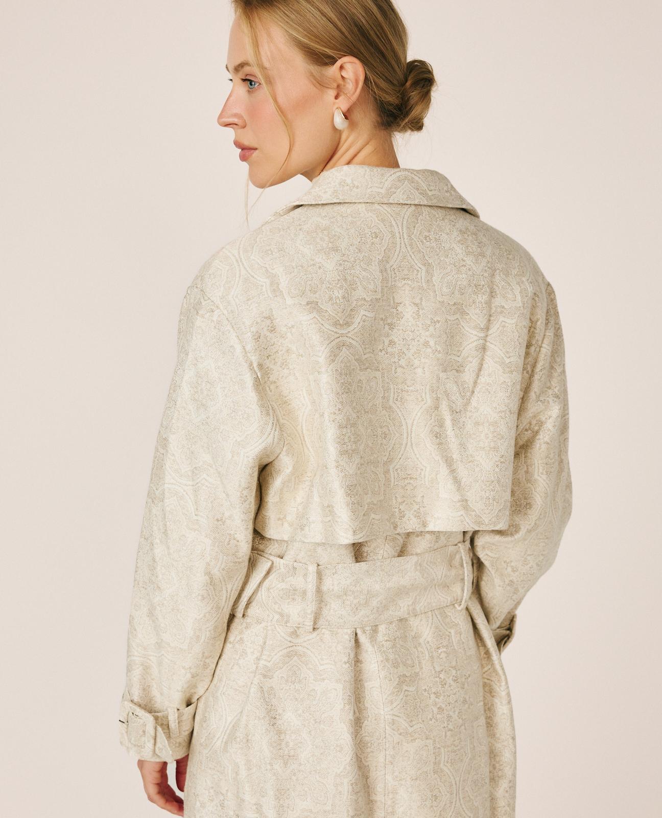 GABARDINA LARGA CRUZADA