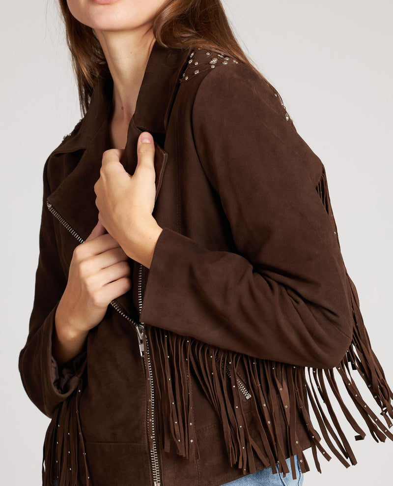 CAZADORA ANTE FLECOS