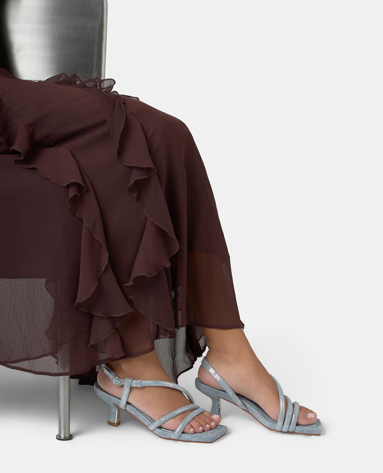 SANDALIA DE ESTRUCTURA CRUZADA