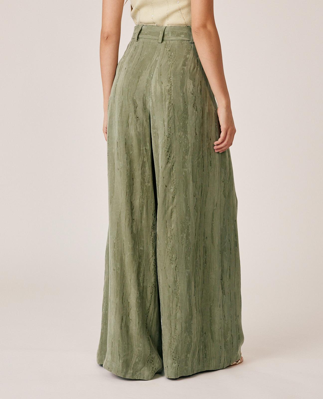 PANTALÓN FLUIDO JACQUARD