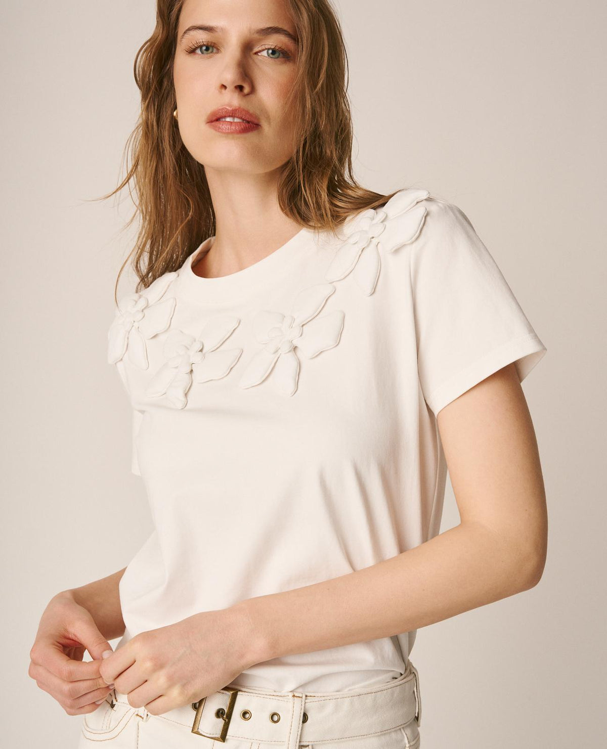 CAMISETA FLORES