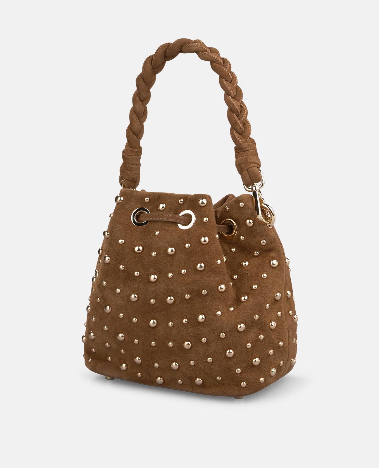 BOLSO BOMBONERA ANTE CON TACHAS