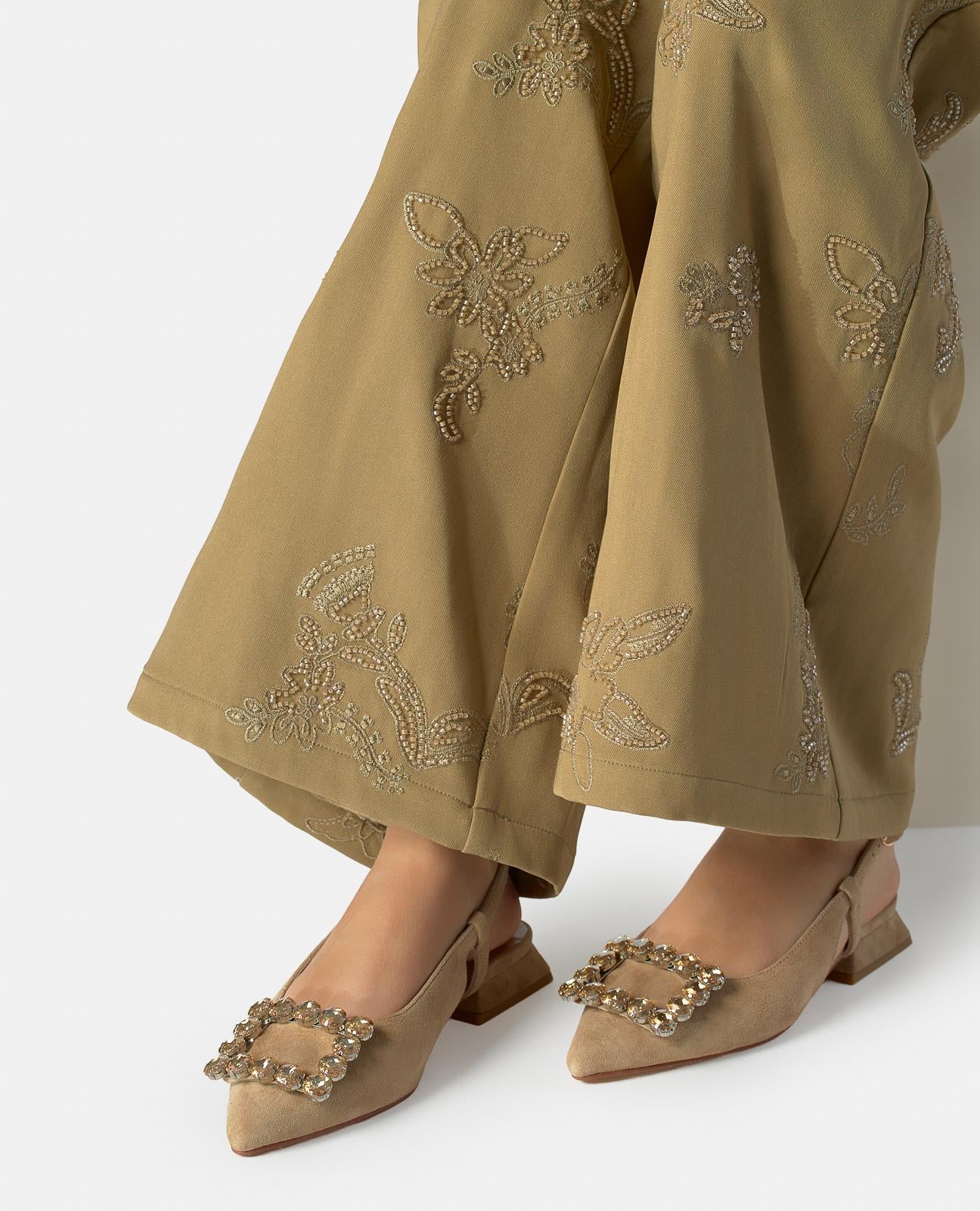 SANDALIA DE PUNTA TOBILLO