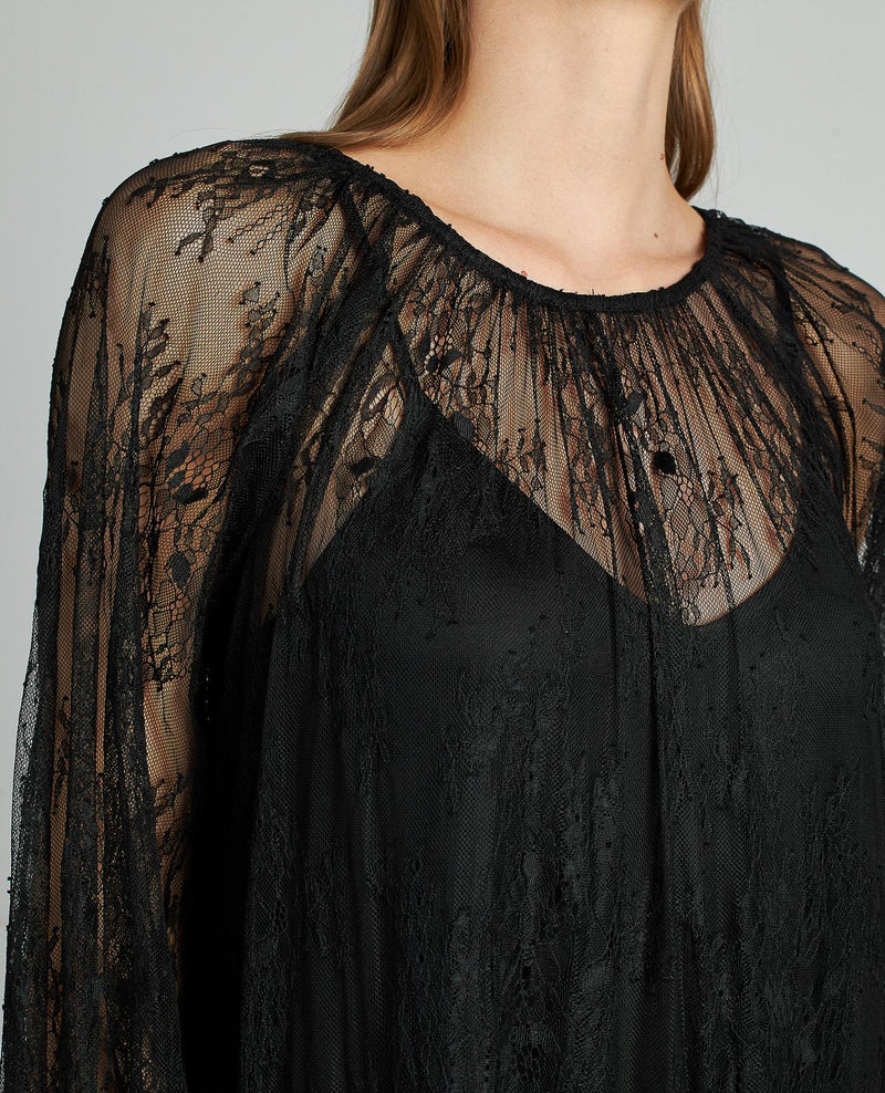 VESTIDO ENCAJE LARGO