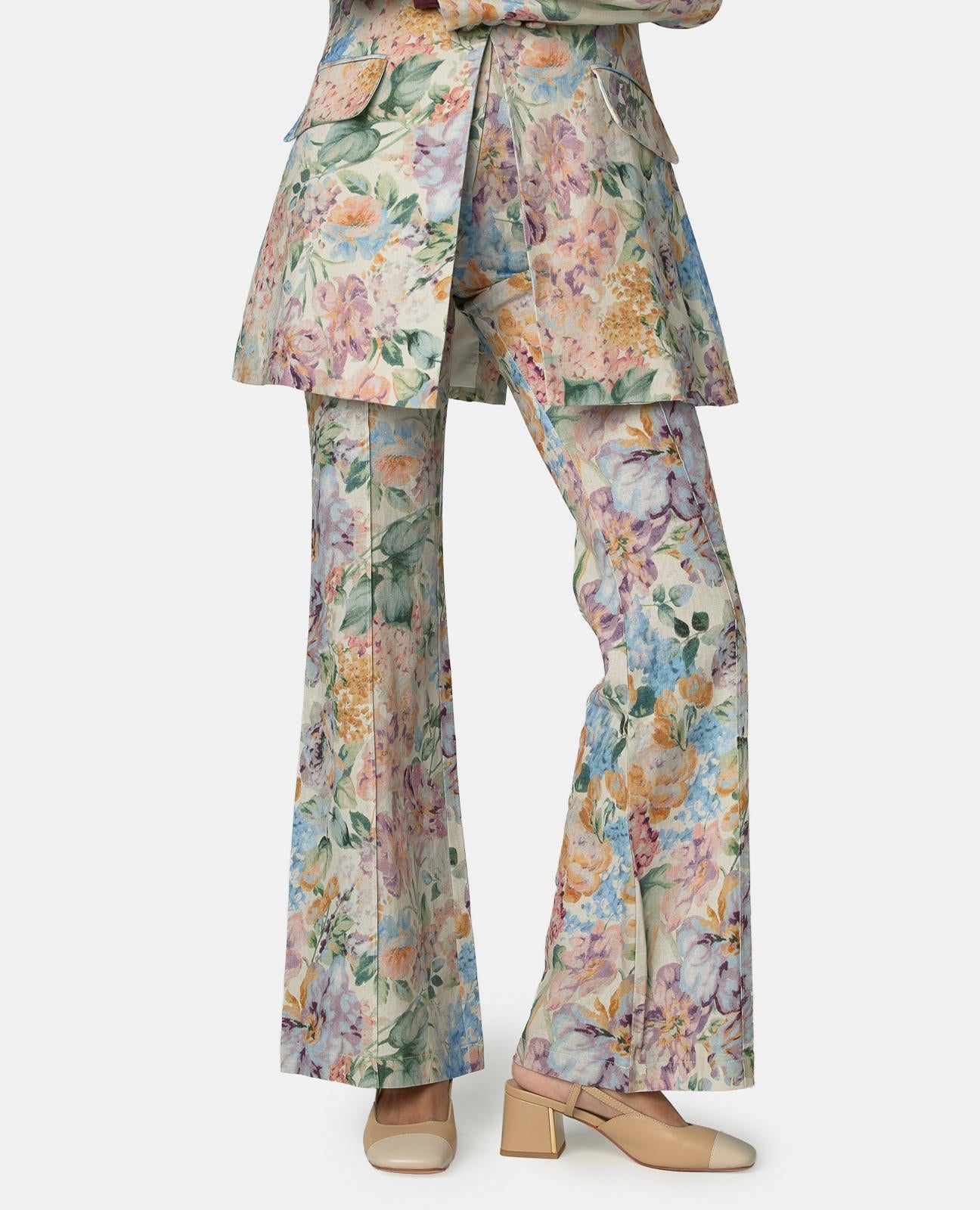 ZAPATO DESTALONADO CON TACON PUNTERA CONTRASTE