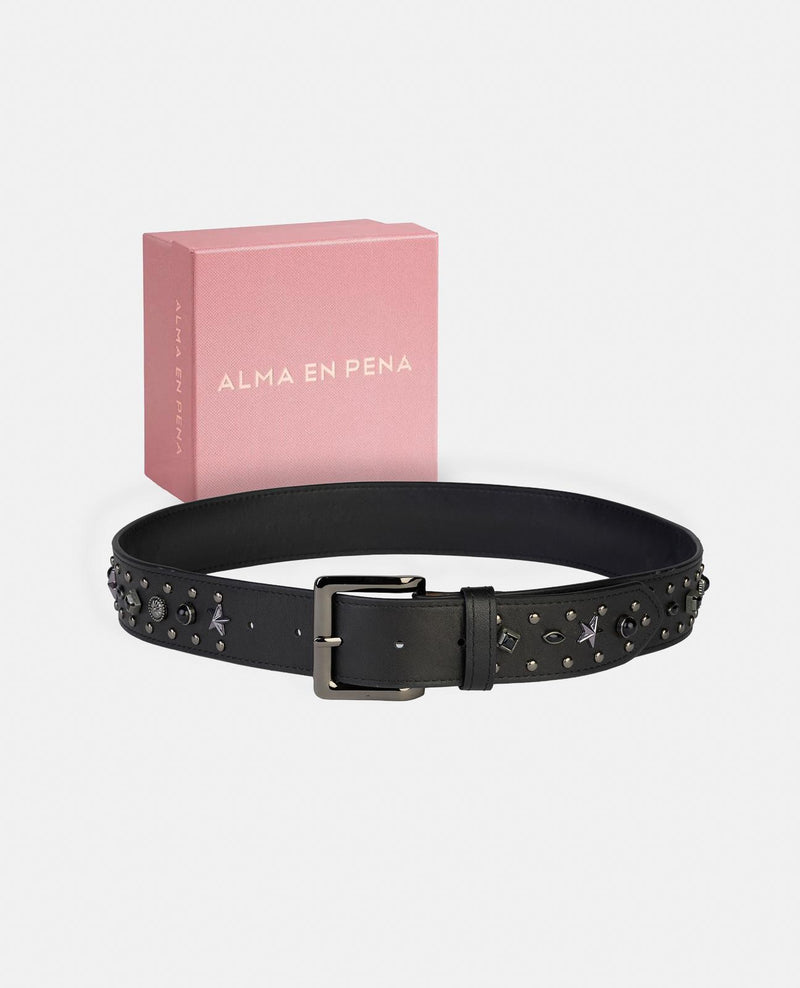 BELT WITH STUDS DETAIL