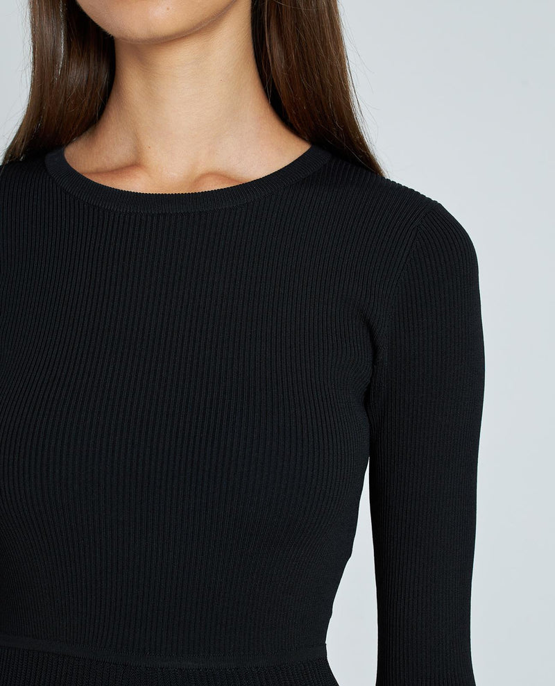 VESTIDO FALDA PLISADA