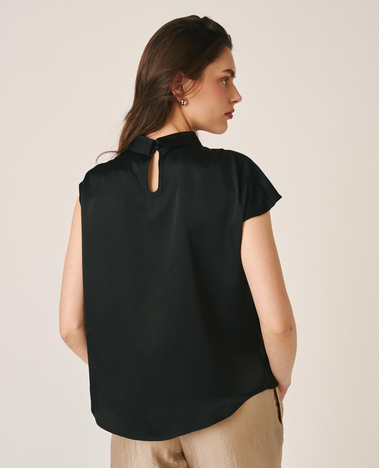 BLUSA LISA SATÉN