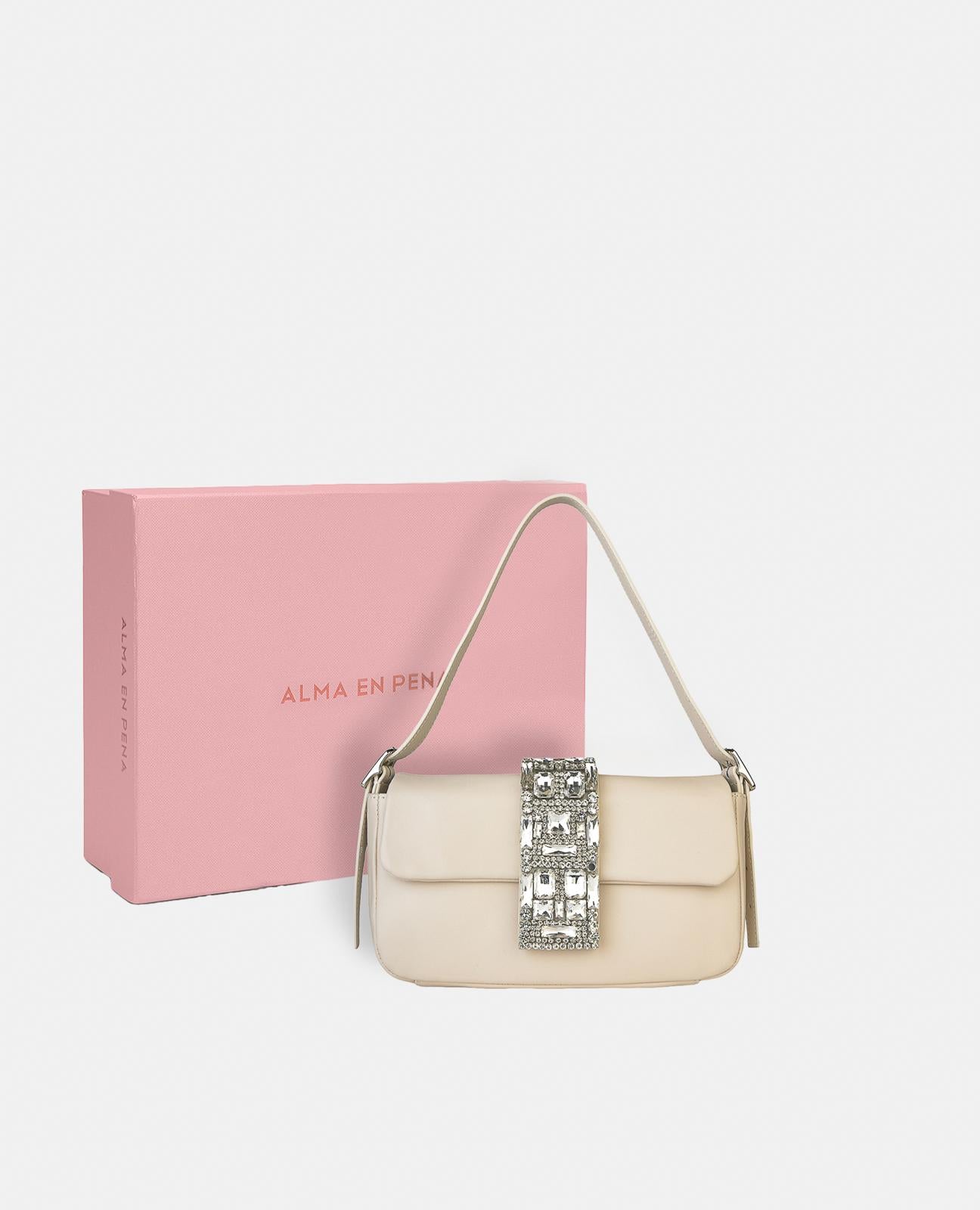 BOLSO ANILLA CON PEDRERÍA