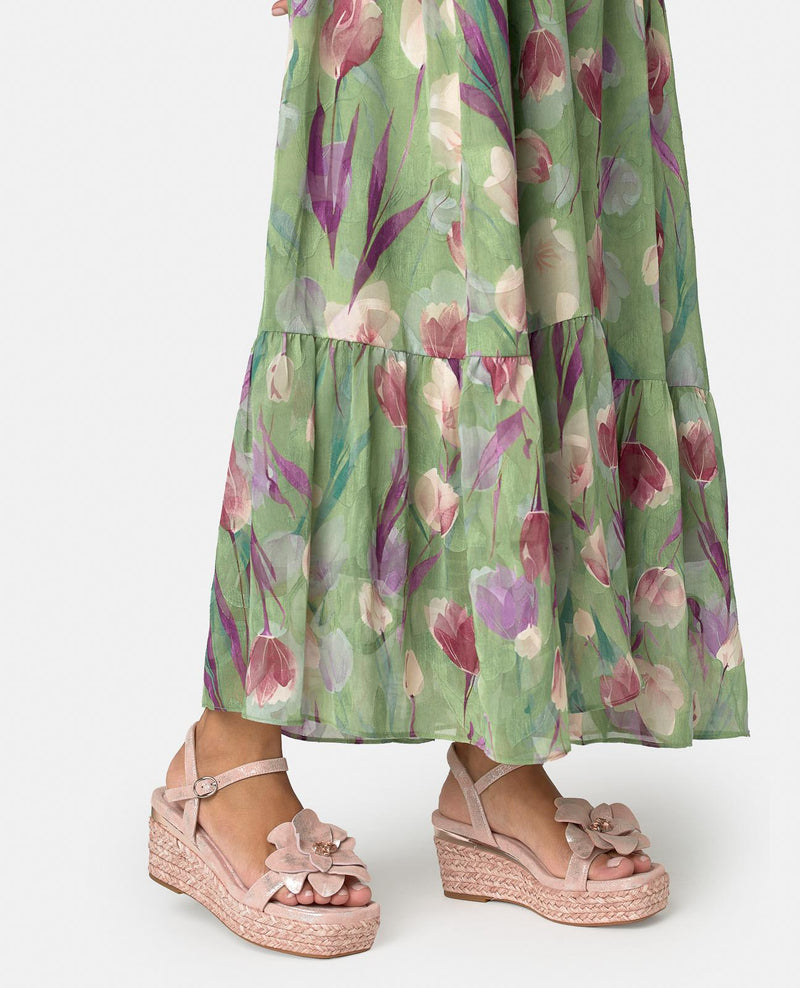 SANDALIA ESPARTO DETALLE FLOR