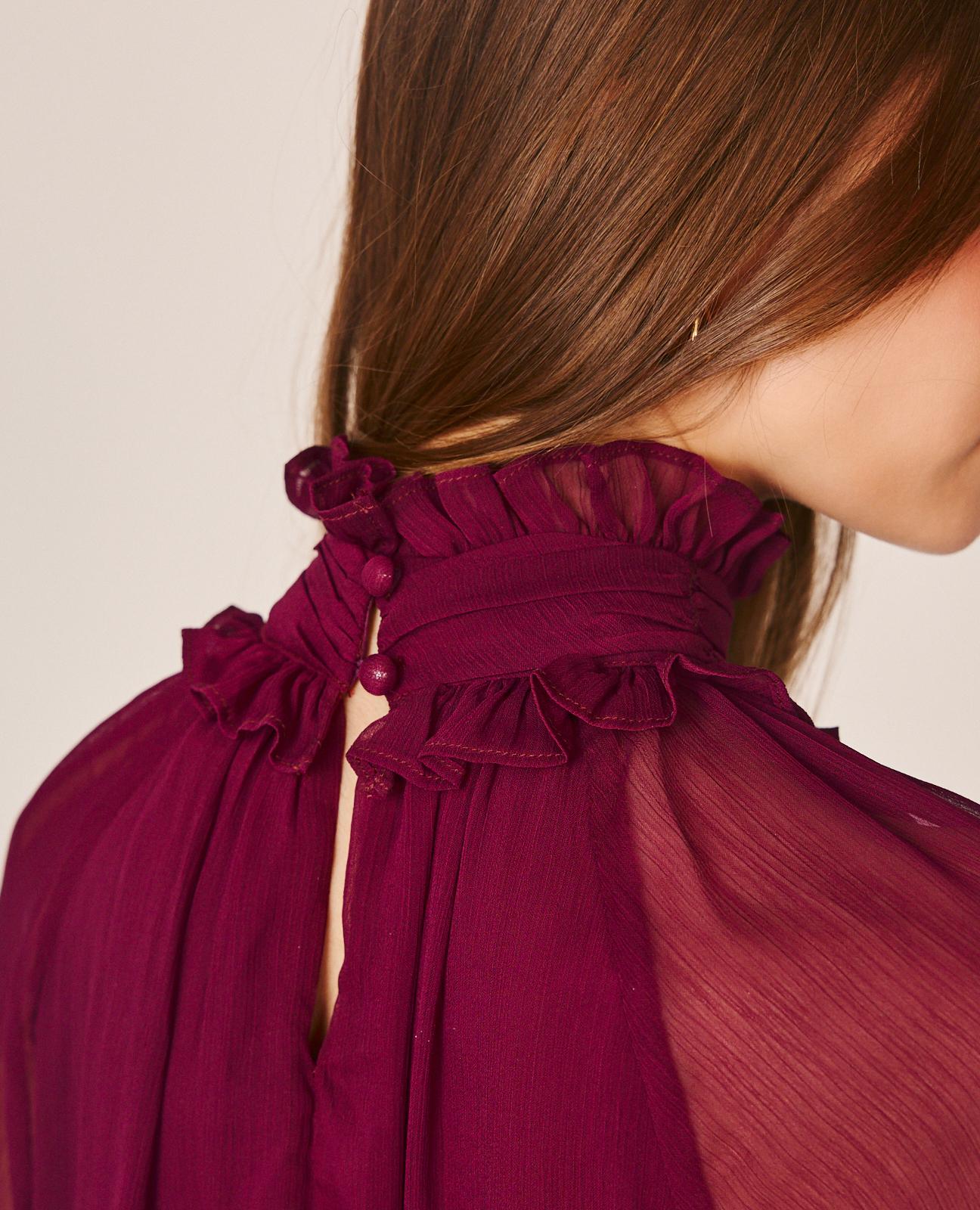 VESTIDO MINI CON VOLANTES