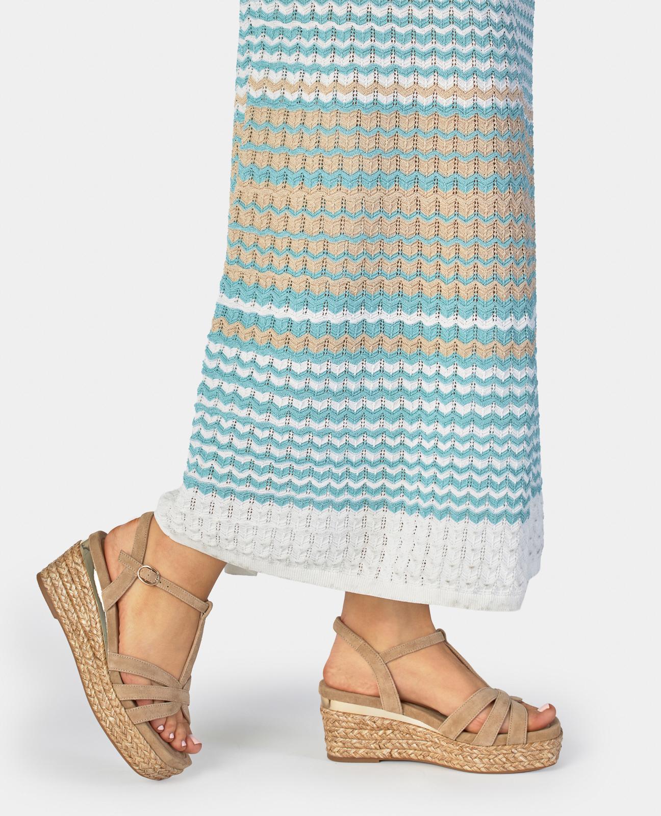 SANDALIA ESPARTO PEDRERIA