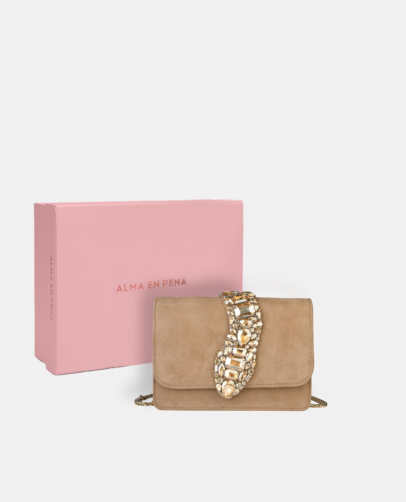 BOLSA DE OMBRO COM ABA DE COBRA