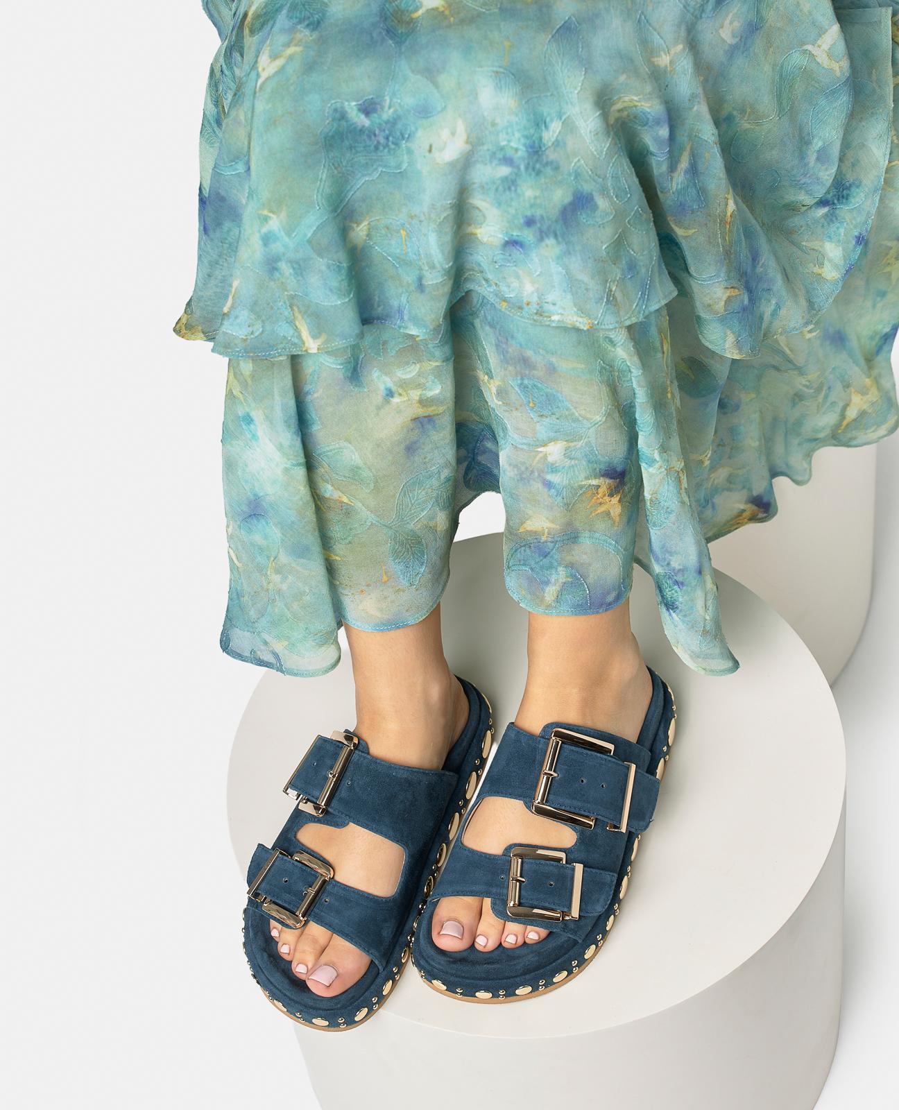 SANDÁLIA PLATAFORMA TRANSFER