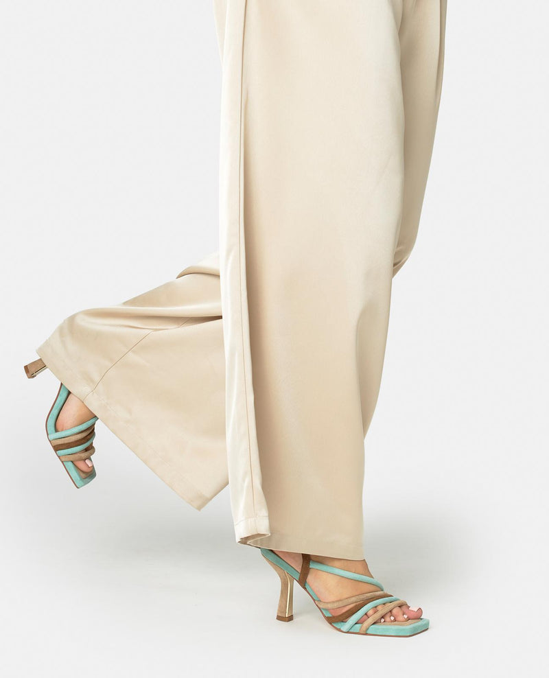 SANDALIA TACON COMBI TIRAS