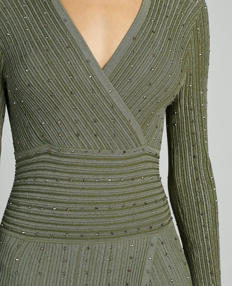 VESTIDO TACHAS AJUSTADO