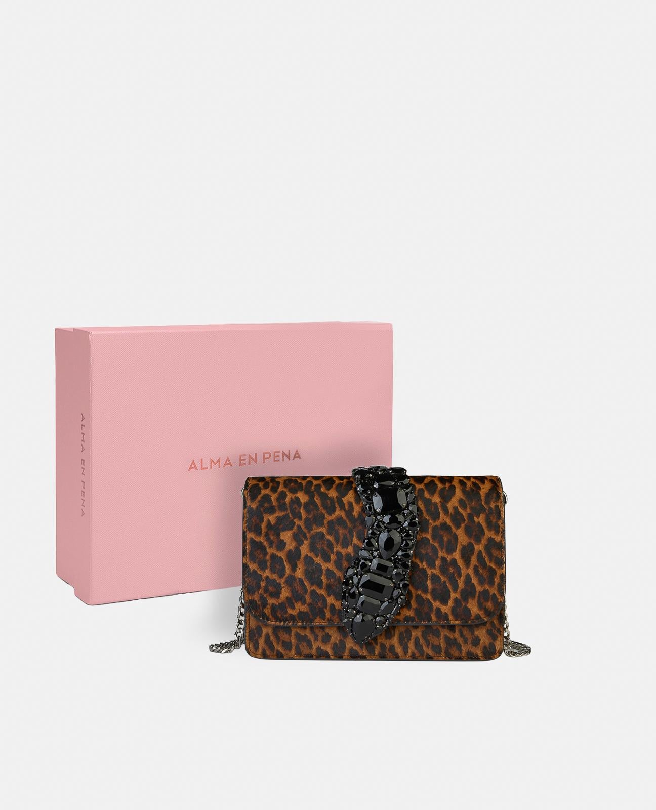 SNAKE FLAP SHOULDER BAG