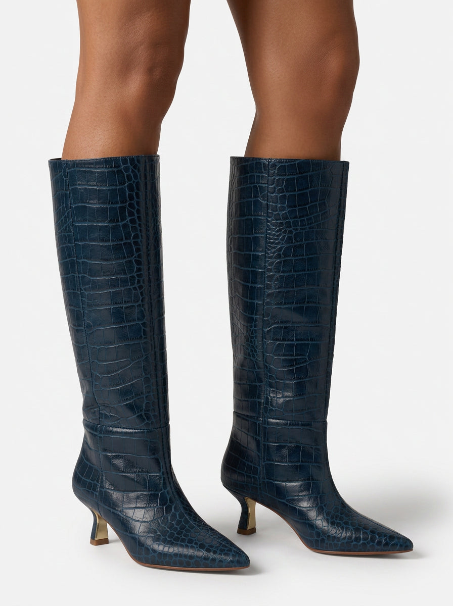 BOTA DE PIEL ANIMAL PRINT