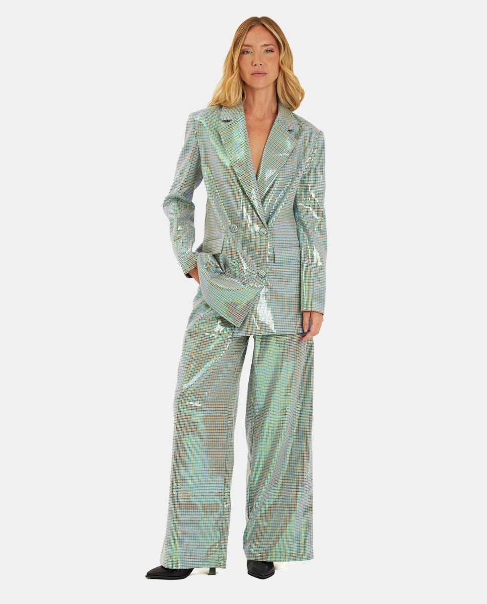 VESTE COUVERTE DE PAILLETTES