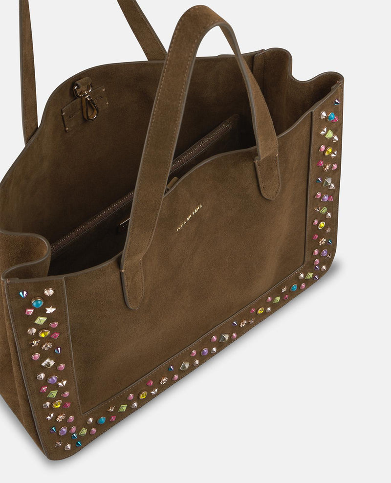 BOLSO SHOPPER TACHUELAS
