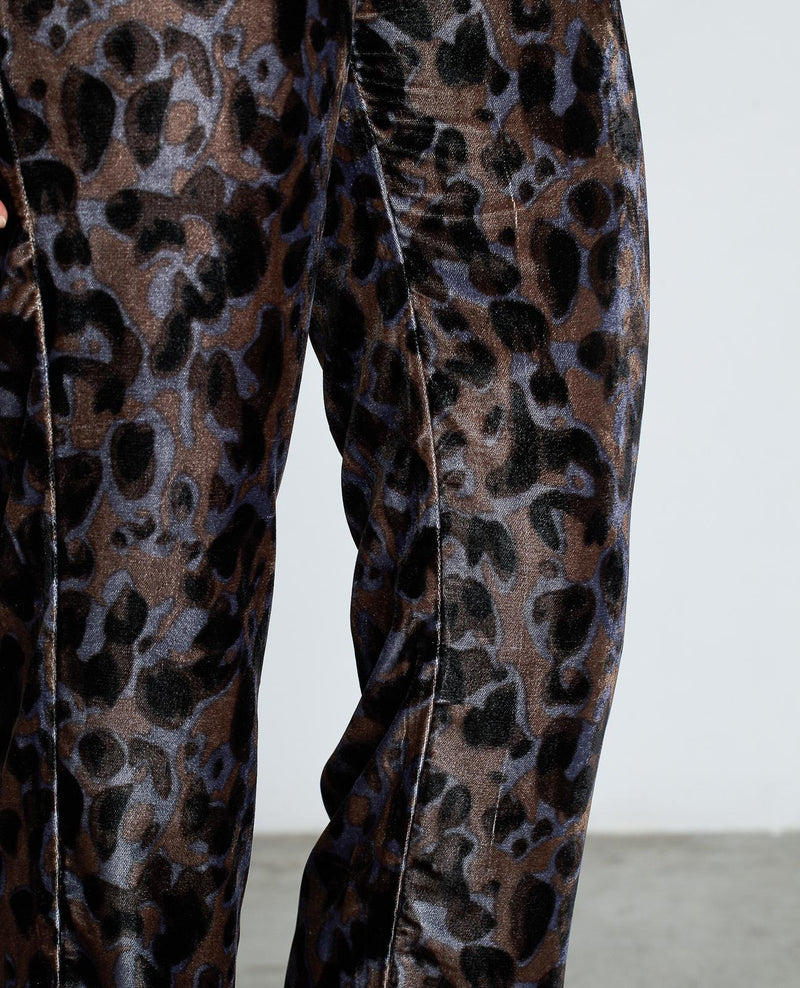 PANTALON LEOPARDO TERCIOPELO