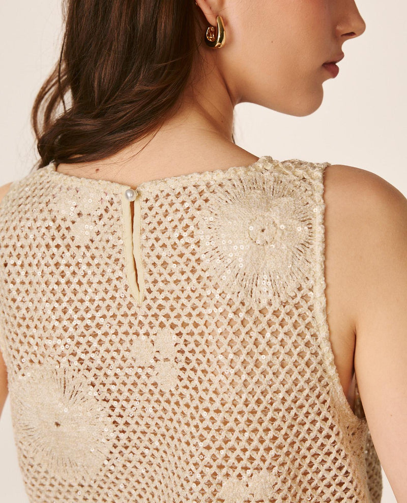 TOP COM FRANJAS E LENTEJUEIS