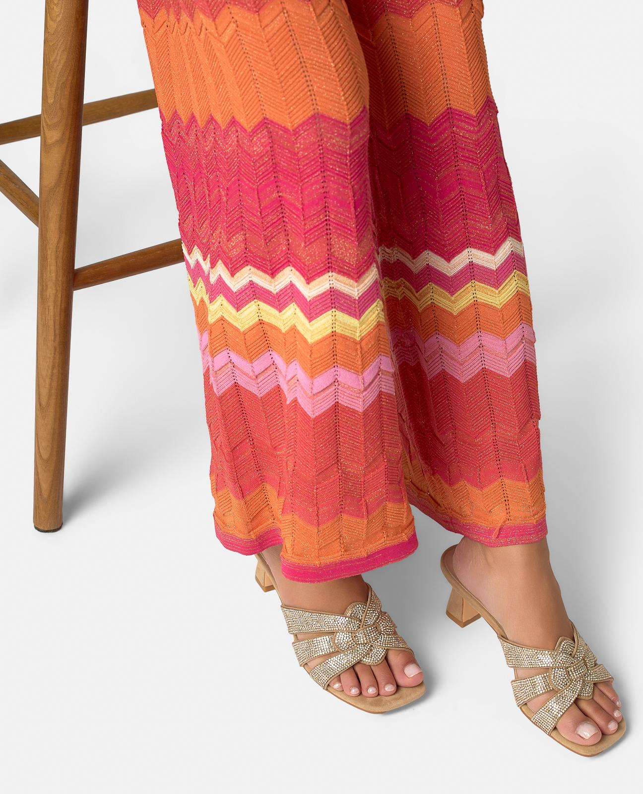 SANDALIA TIRAS ENTRELAZADAS