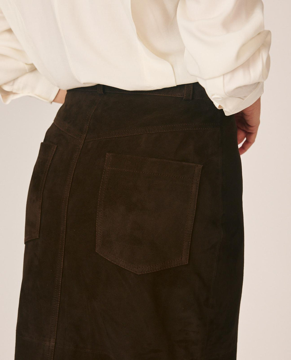 FALDA MIDI DE ANTE