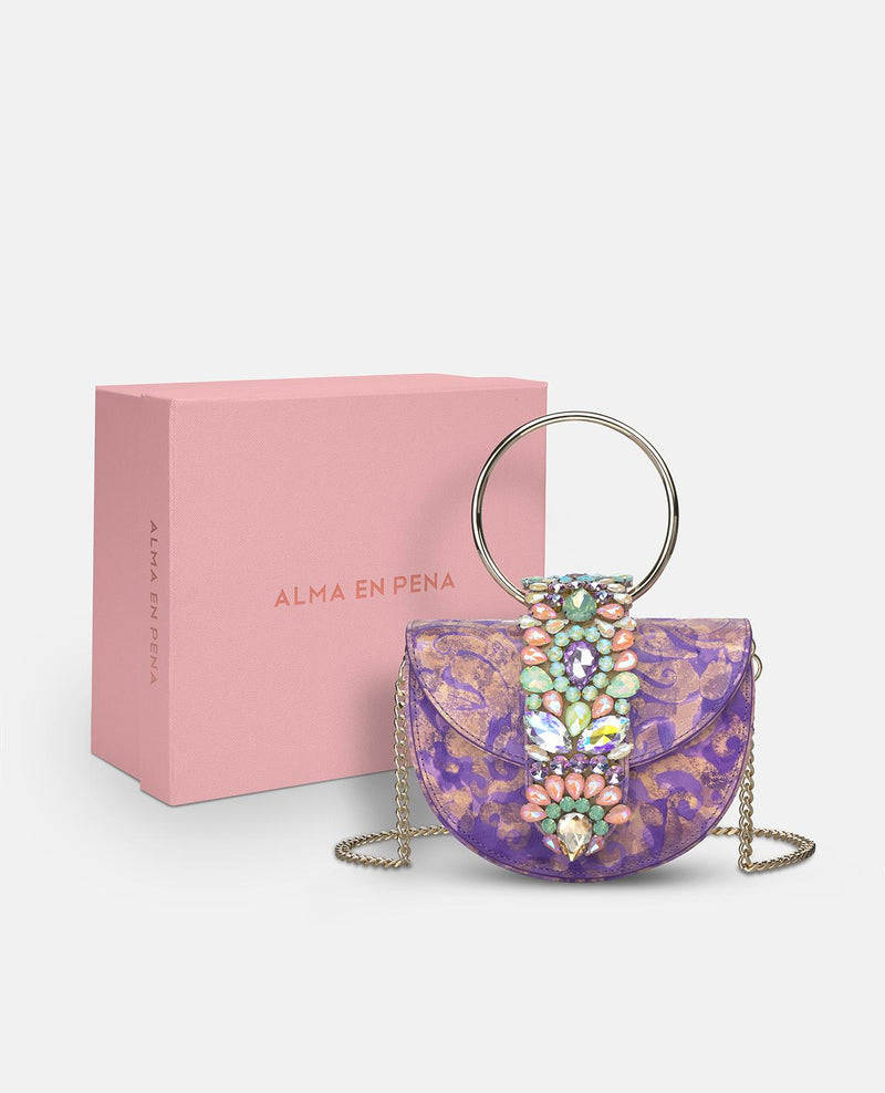 HALBMOND-JUWELENTASCHE