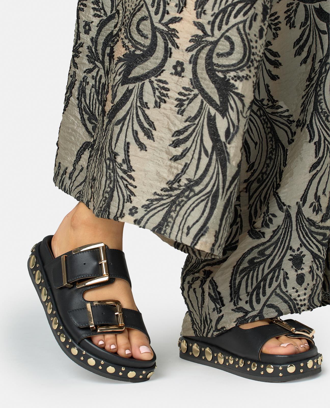 SANDÁLIA PLATAFORMA TRANSFER