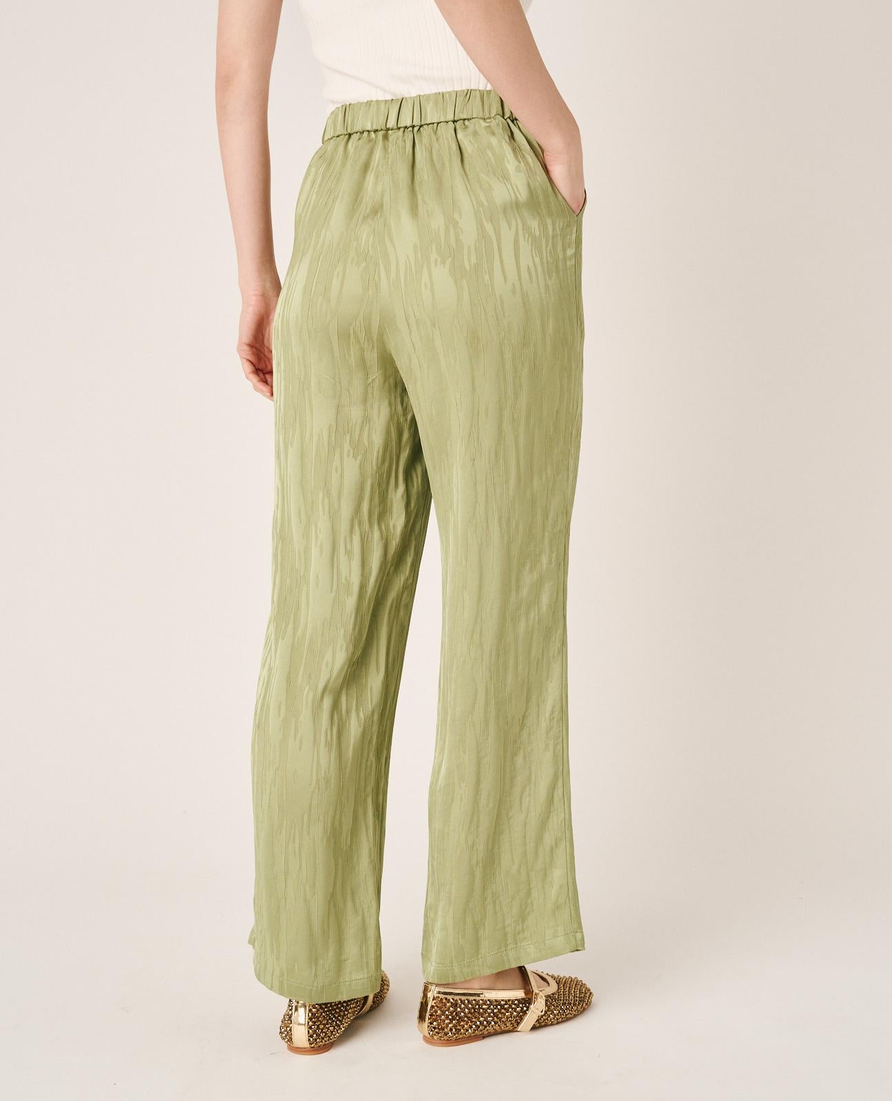 PANTALÓN TIRO ALTO TEXTURA