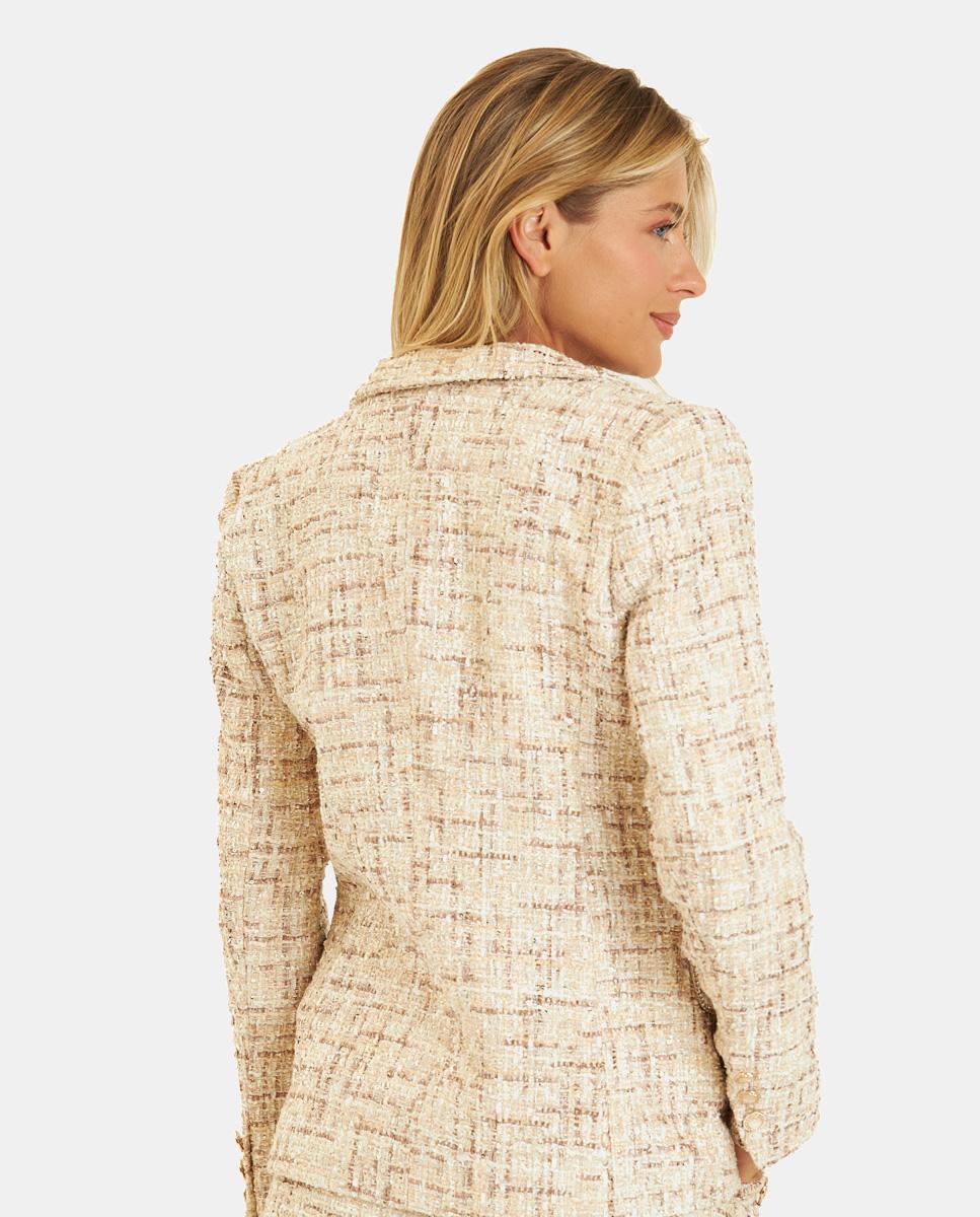 BLAZER TEXTURA BOTONES JOYA