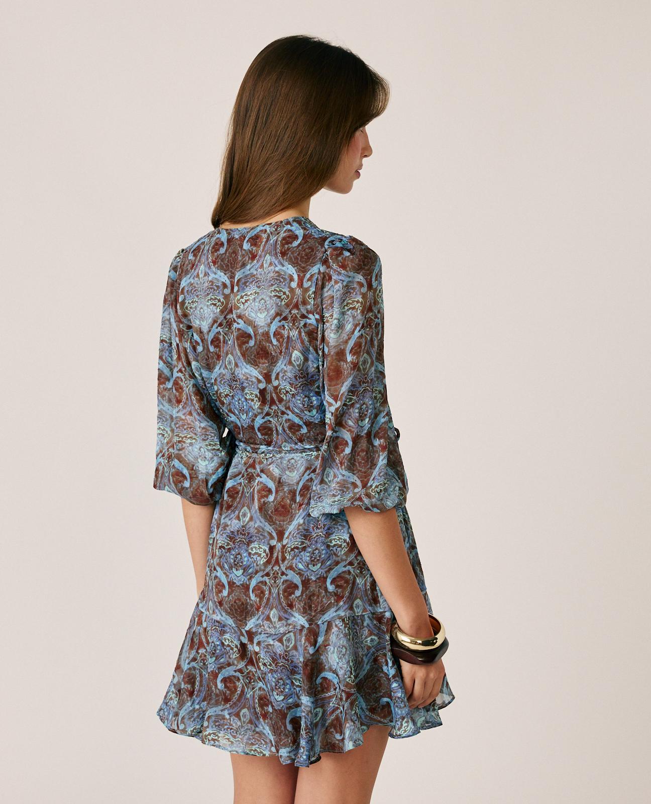VESTIDO MINI ARABESCOS