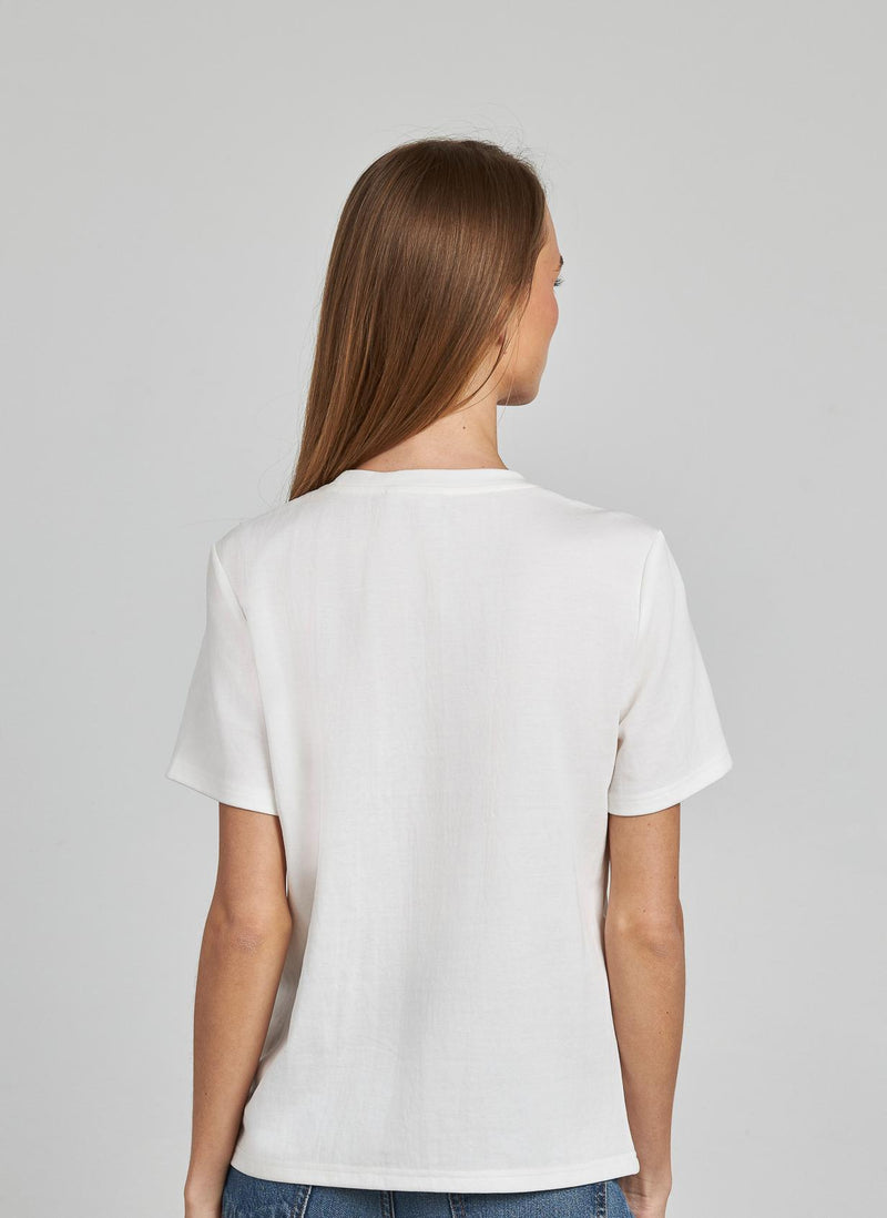 CAMISETA MARIPOSA BORDADA