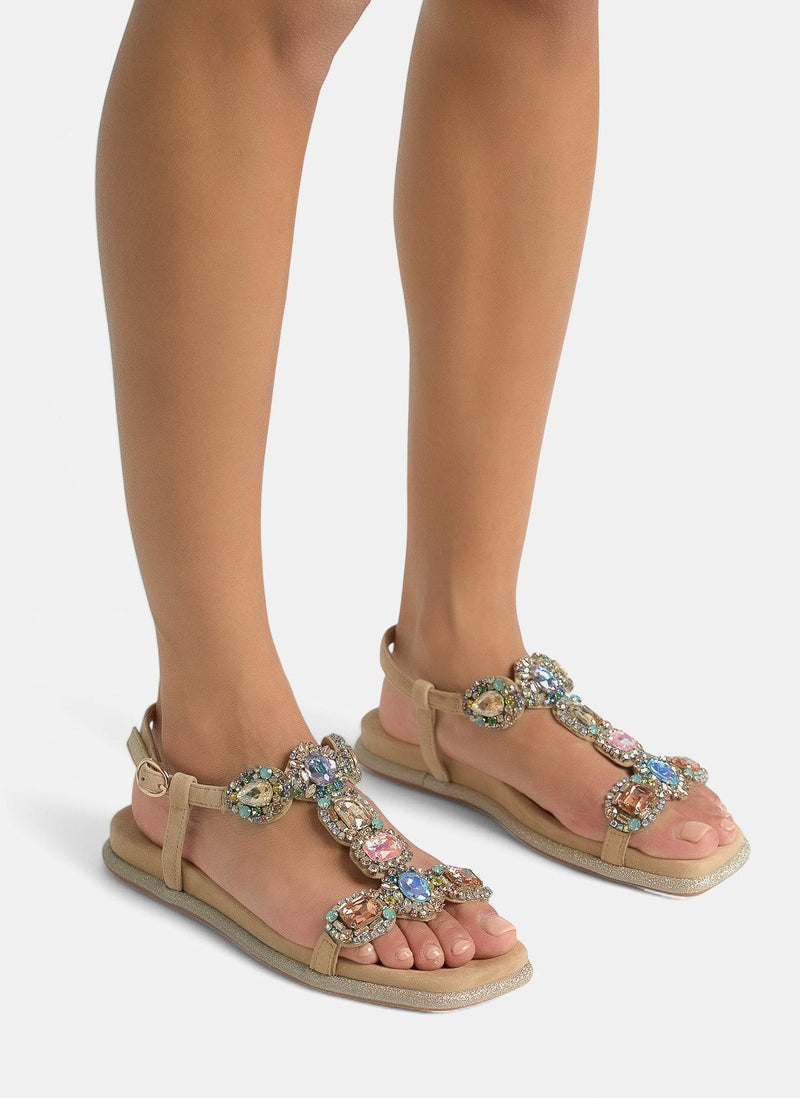 SANDALIA ABALORIOS PEDRERÍA