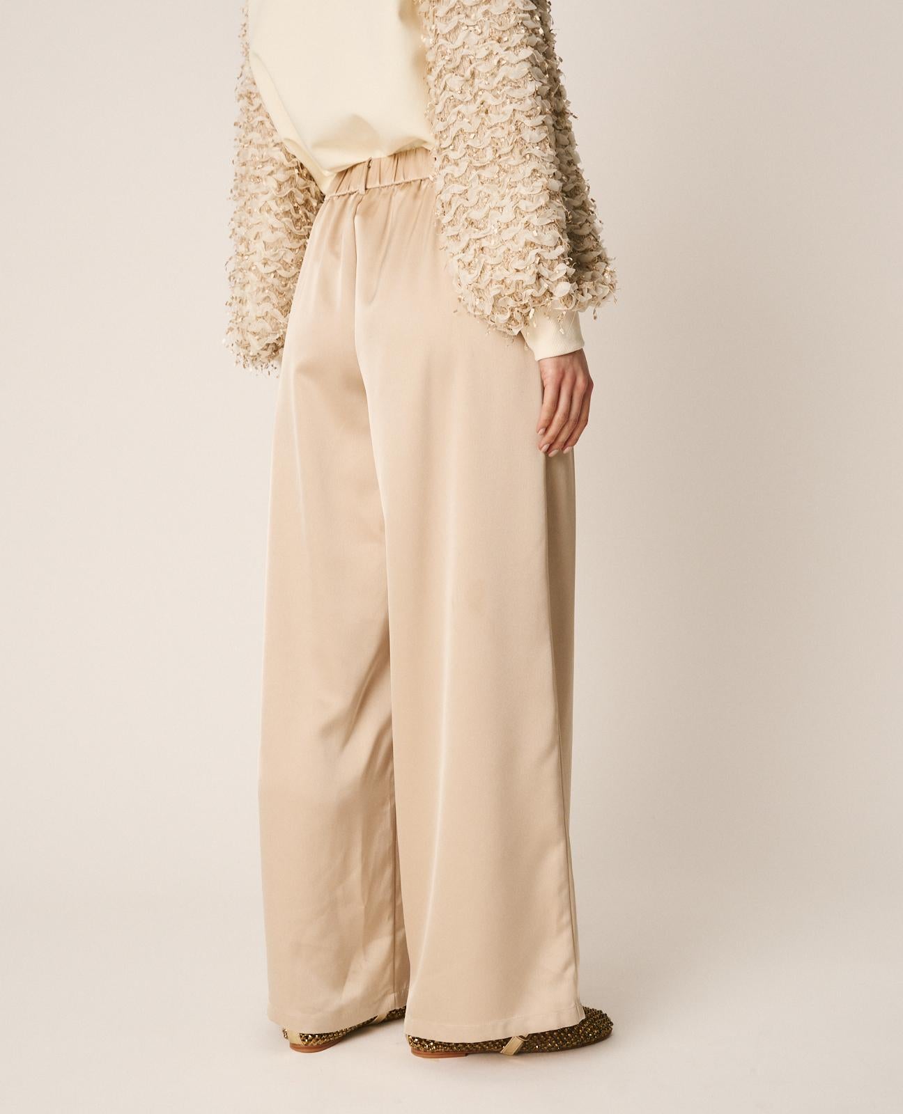 PANTALONI A PINZA ELASTICIZZATI